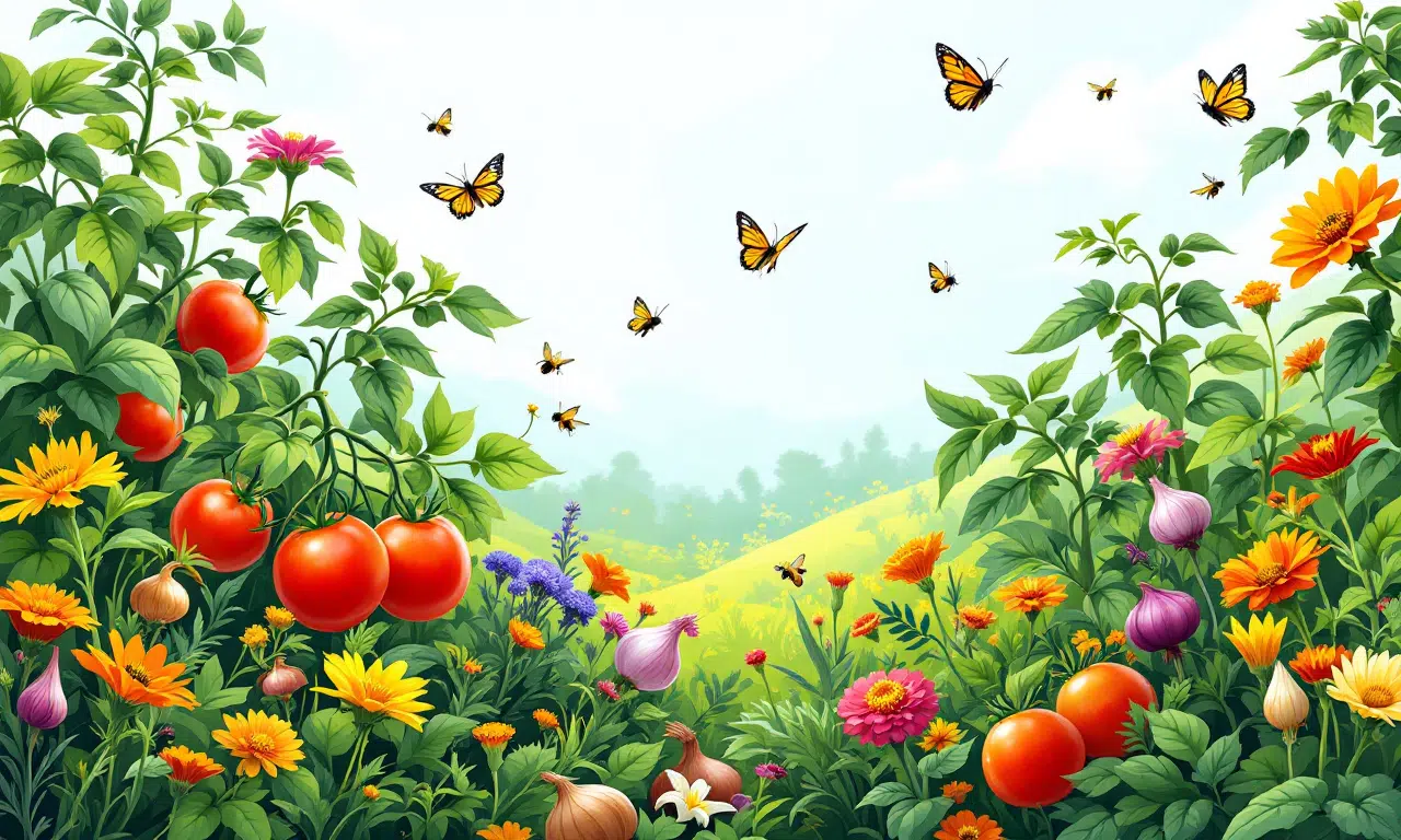 Waarom tomatenplanten het beste gedijen met compagnonsplanten in je tuin